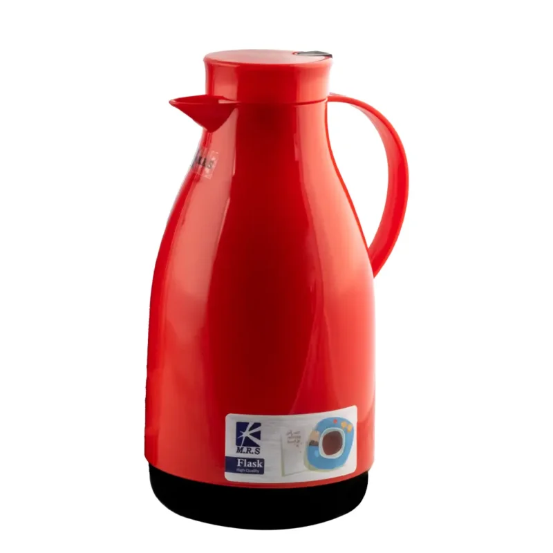 فلاسک بدنه رنگی (داخل شیشه)