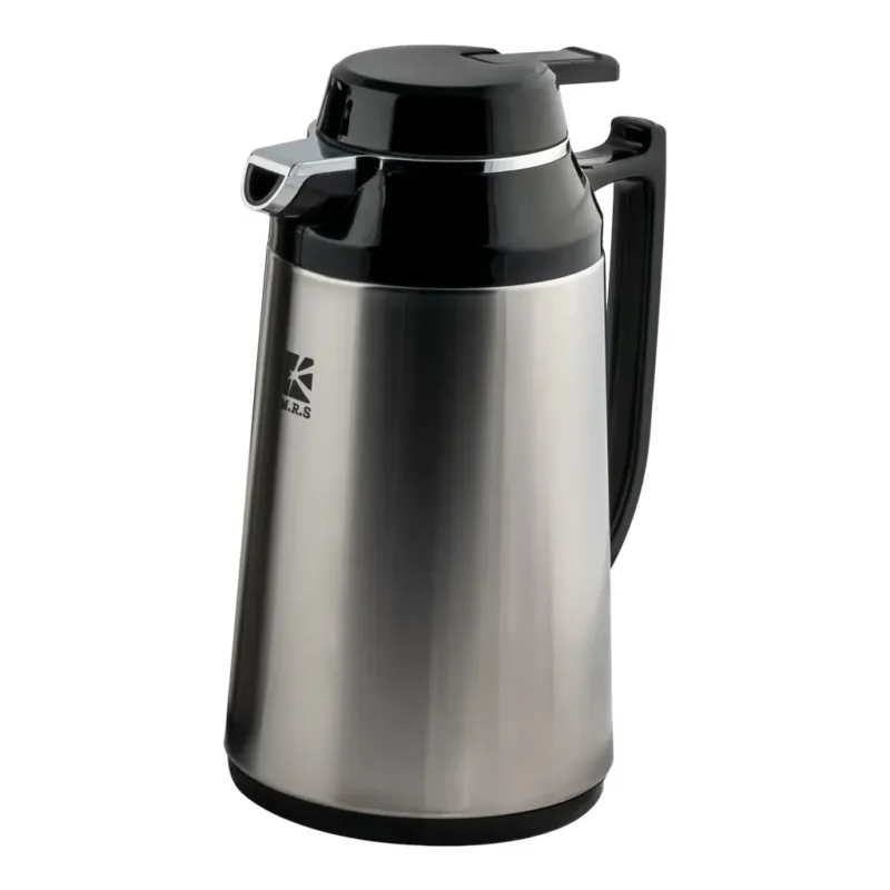 فلاسک بدنه استیل(داخل شیشه)